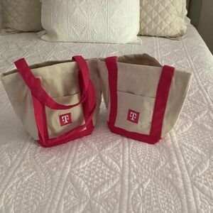 T-Mobile Tote Bag Mini Canvas Bundle of 2